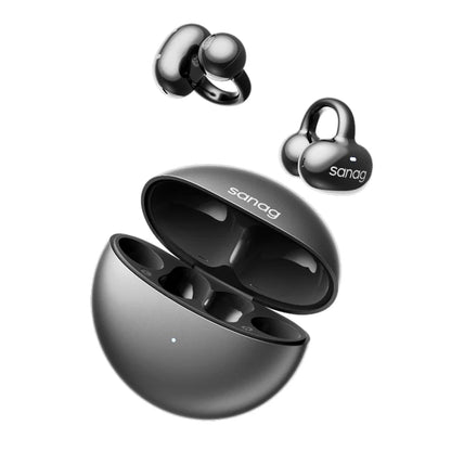 Sanag S6S Free Clip Open Ear Earphone Ear Clip 3D Stereo Sound Bluetooth Headphones OWS Sport Wireless Headset TWS Earbuds